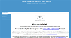 Desktop Screenshot of peptide-reagents.com